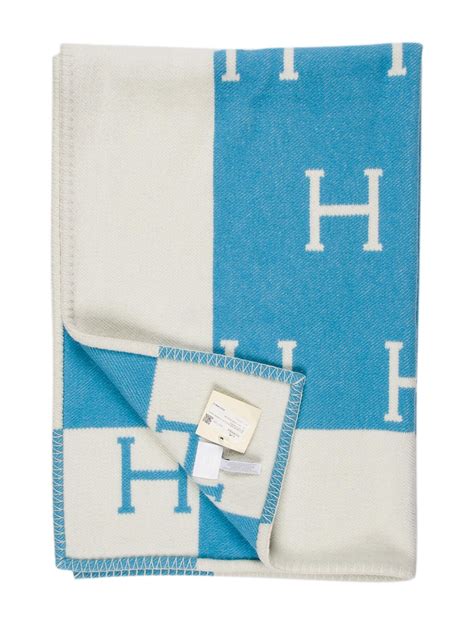 baby blue hermes blanket